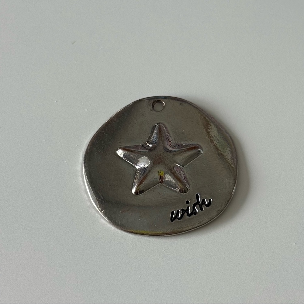 Silver Star Wish Pendant
